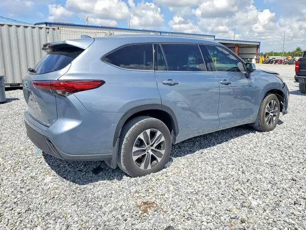 5TDHZRBH7MS125032 — 2021 Toyota Highlander, фото 3 с аукциона Copart 06.10.2026, Передняя часть