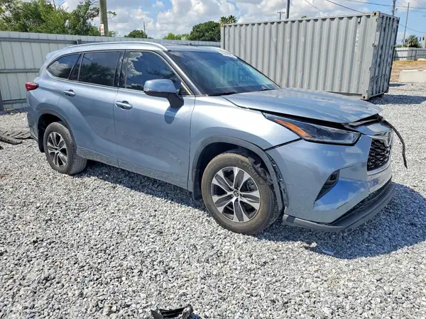 5TDHZRBH7MS125032 — 2021 Toyota Highlander, фото 4 с аукциона Copart 06.10.2026, Передняя часть