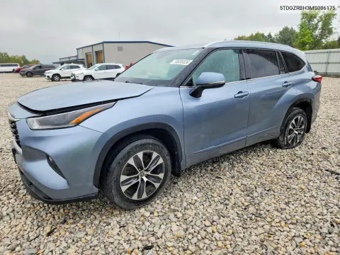 5TDGZRBH3MS086175 — 2021 Toyota Highlander, Ходовая часть, фото до ремонта