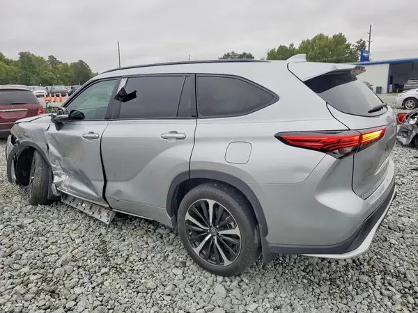 5TDLZRAHXMS034039 — 2021 Toyota Highlander, фото 2 с аукциона Copart, Боковая часть