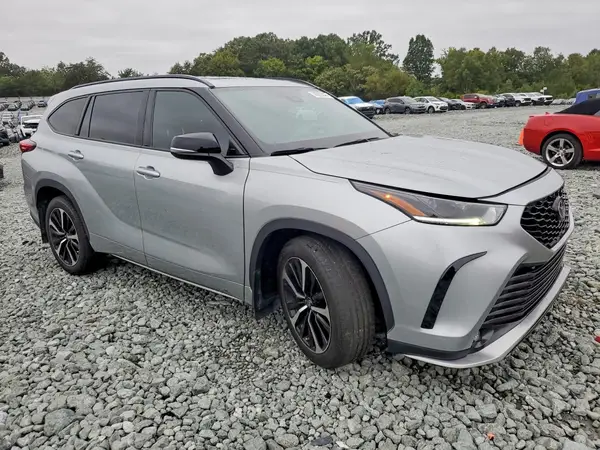 5TDLZRAHXMS034039 — 2021 Toyota Highlander, фото 4 с аукциона Copart, Боковая часть