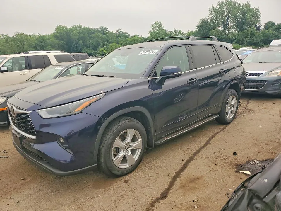2022 TOYOTA HIGHLANDER VIN 5TDBZRBH6NS220849 фото 1