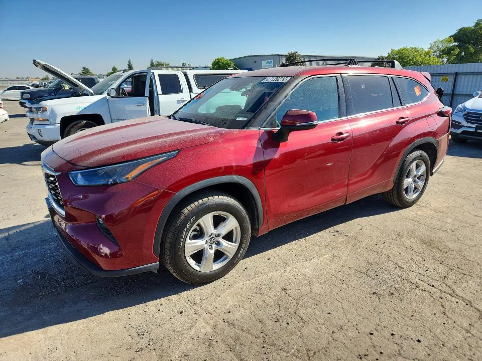 2022 Toyota Highlander VIN 5TDZZRAHXNS555032 фото 1