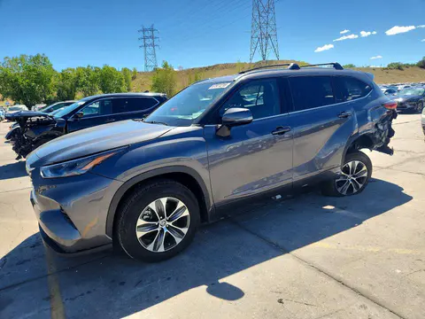 5TDHZRBH6NS589124 — 2022 Toyota Highlander, Задняя часть (Rear End), фото до ремонта