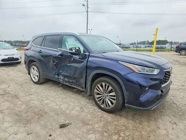 5TDEBRCH2NS084204 — 2022 Toyota Highlander, фото 4 с аукциона Copart, Боковая часть