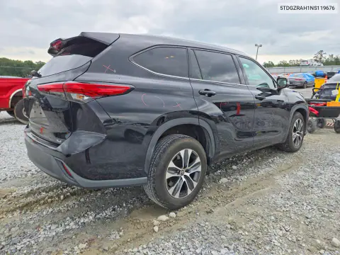 2022 Toyota Highlander Xle VIN 5TDGZRAH1NS119676 фото 3