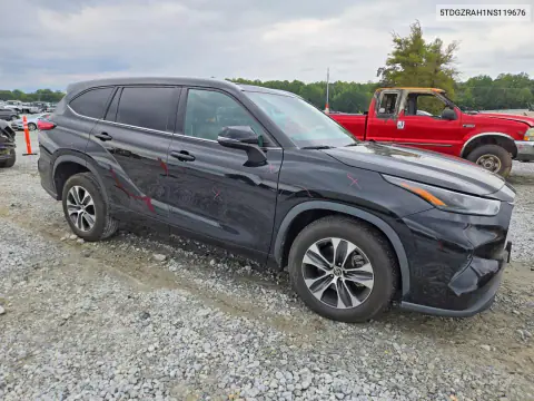 2022 Toyota Highlander Xle VIN 5TDGZRAH1NS119676 фото 4