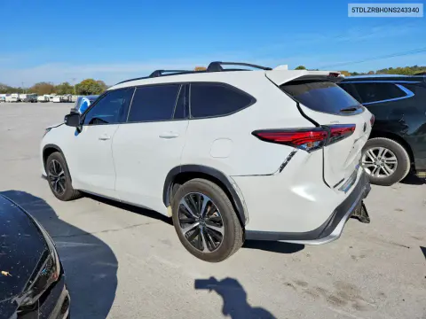 2022 Toyota Highlander Xse VIN 5TDLZRBH0NS243340 фото 2
