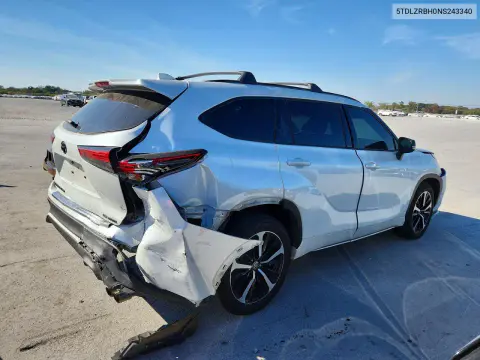 2022 Toyota Highlander Xse VIN 5TDLZRBH0NS243340 фото 3