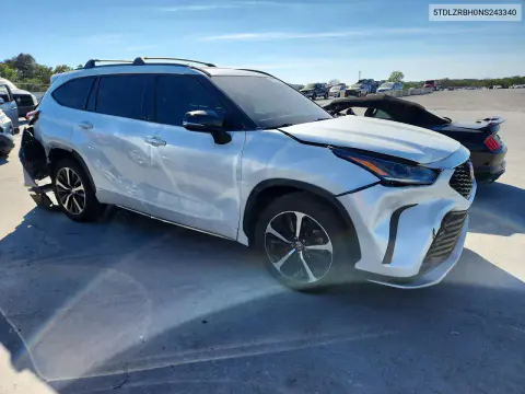 2022 Toyota Highlander Xse VIN 5TDLZRBH0NS243340 фото 4