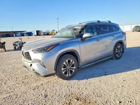 5TDKDRAH3PS520223 — 2023 Toyota Highlander, Передняя часть (Front End), фото до ремонта