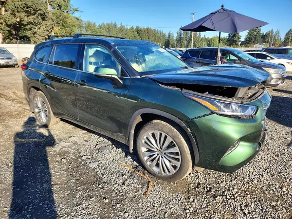 5TDEBRCH0PS589631 — 2023 Toyota Highlander, фото 4 с аукциона Copart, Передняя часть
