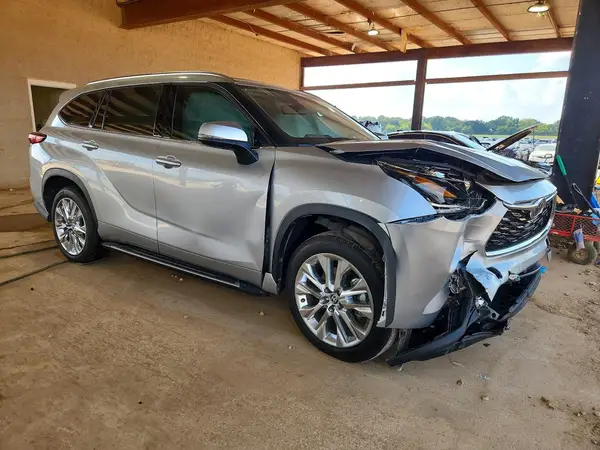 5TDKDRAH1PS019203 — 2023 Toyota Highlander, фото 4 с аукциона Copart, Передняя часть