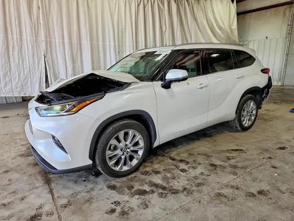 5TDKDRAH5PS026770 — 2023 Toyota Highlander, Передняя часть (Front End), фото до ремонта