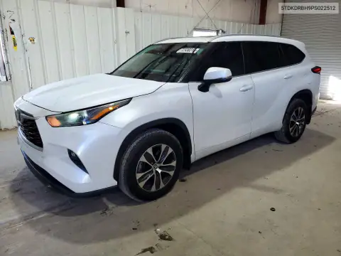 5TDKDRBH9PS022512 — 2023 Toyota Highlander, Сторона, фото до ремонта