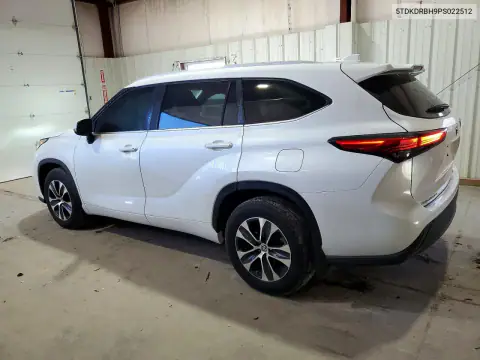 5TDKDRBH9PS022512 — 2023 Toyota Highlander, фото 2 с аукциона Copart, Сторона