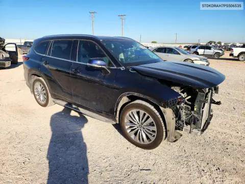 2023 Toyota Highlander Platinum VIN 5TDKDRAH7PS506535 фото 4