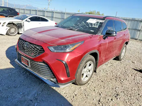 5TDKDRAH5RS532795 — 2024 Toyota Highlander, Задняя часть (Rear End), фото до ремонта