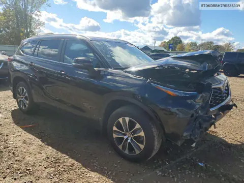 2024 Toyota Highlander Xle VIN 5TDKDRBH7RS535339 фото 4