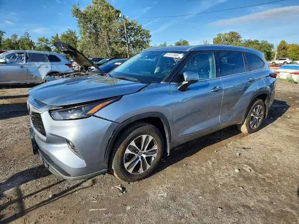 5TDGZRBH9NS212735 — 2026 Toyota Highlander, Передняя часть (Front End), фото до ремонта