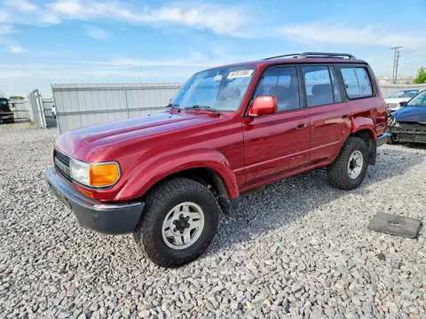 JT3FJ80W1M0012632 — 1991 Toyota Land Cruiser, Передняя часть (Front End), фото до ремонта