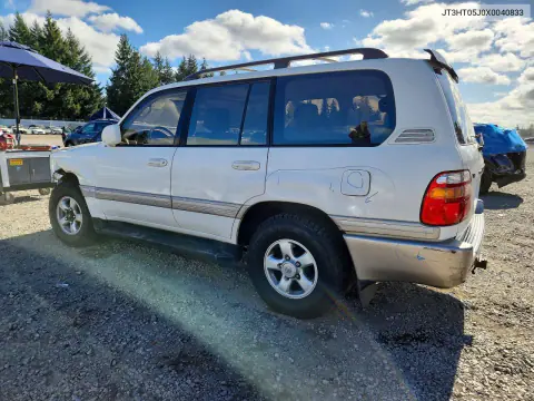 1999 Toyota Land Cruiser Base VIN JT3HT05J0X0040833 фото 2
