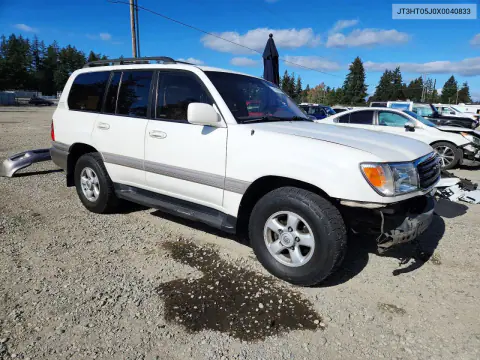 1999 Toyota Land Cruiser Base VIN JT3HT05J0X0040833 фото 4