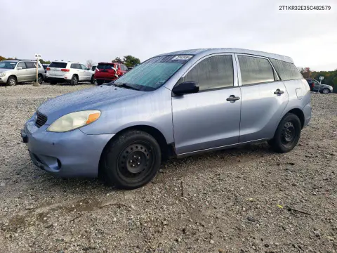 2T1KR32E35C482579 — 2005 Toyota Matrix, Ходовая часть, фото до ремонта
