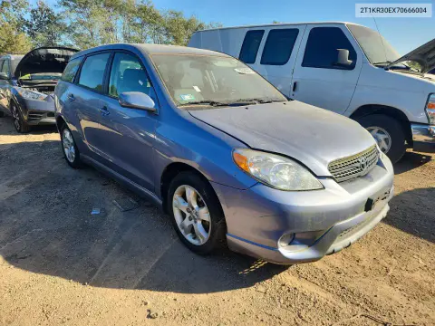 2007 Toyota Corolla Matrix VIN 2T1KR30EX7C666004 фото 4