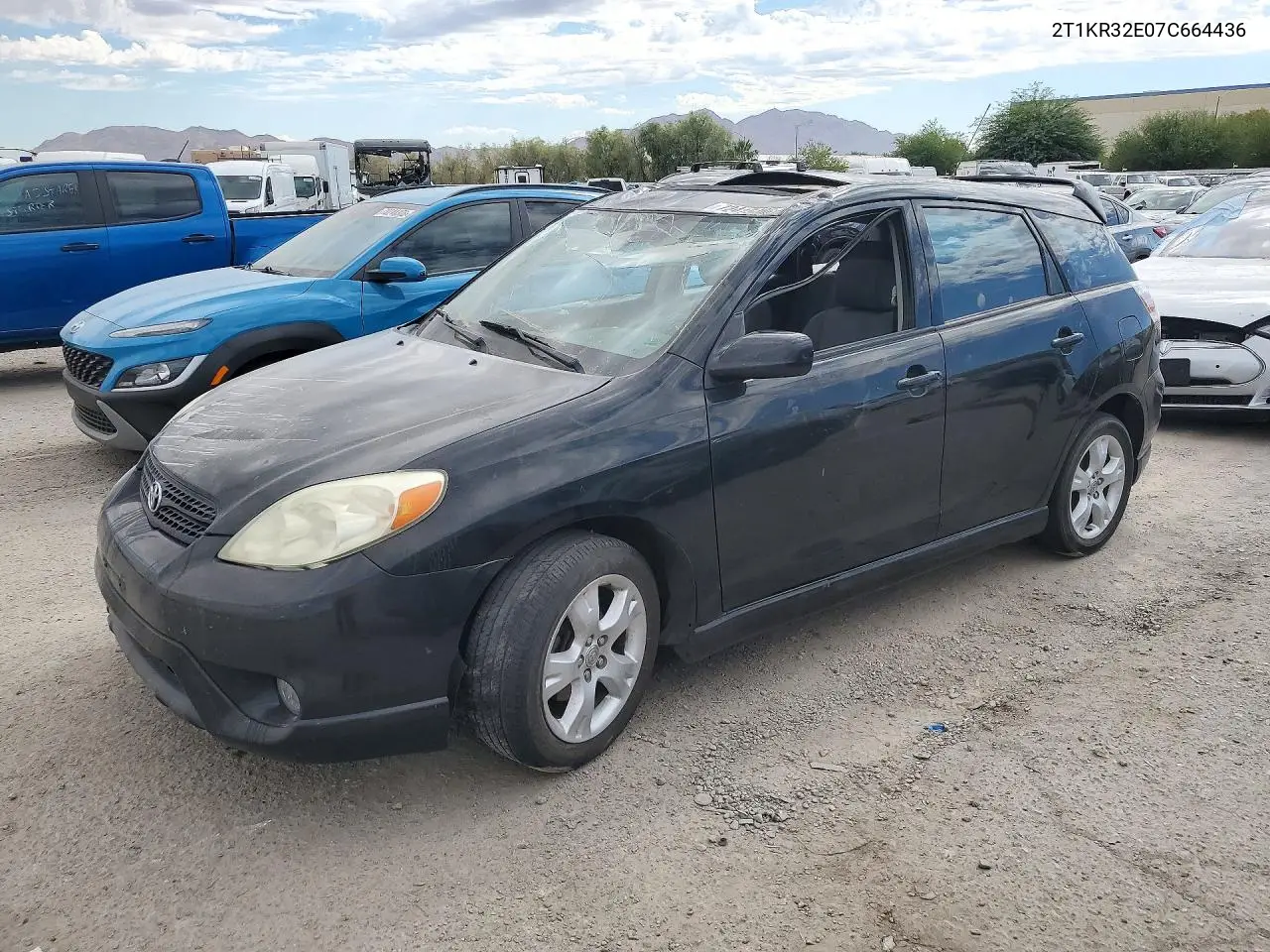 2007 Toyota Matrix Xr VIN 2T1KR32E07C664436 фото 1