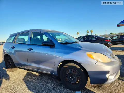2007 Toyota Matrix Base VIN 2T1KR32E17C677941 фото 4