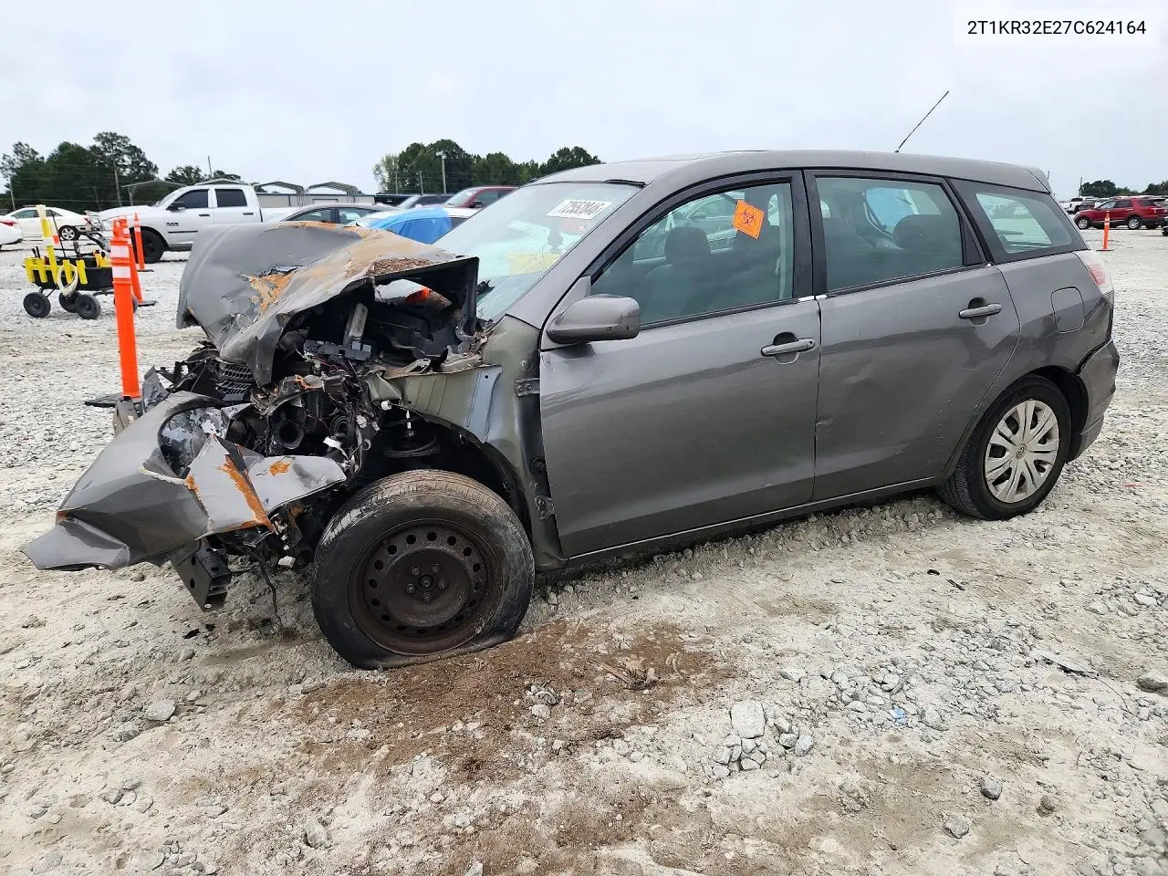 2007 Toyota Matrix Xr VIN 2T1KR32E27C624164 фото 1