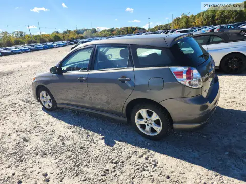 2008 Toyota Matrix Xr VIN 2T1KR30E68C715376 фото 2