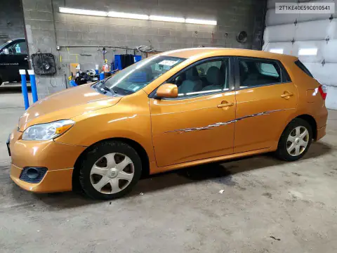 2T1KE40E59C010541 — 2009 Toyota Matrix, Механические повреждения, фото до ремонта