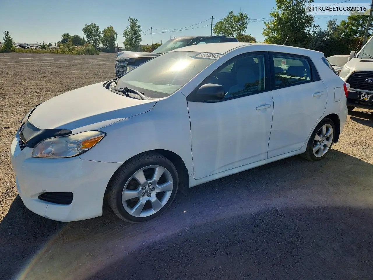 2T1KU4EE1CC829016 Toyota Matrix 2012 — повреждение Сторона, фото до ремонта