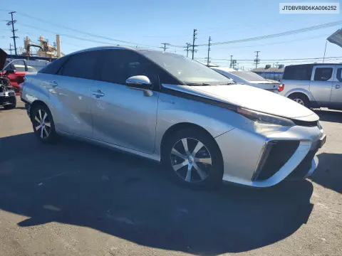 2019 Toyota Mirai Base VIN JTDBVRBD6KA006252 фото 4