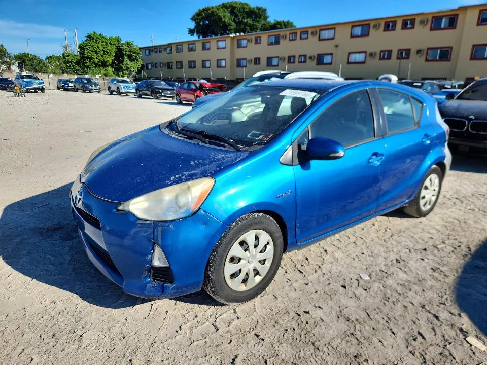 2012 TOYOTA PRIUS C VIN JTDKDTB38C1009288 фото 1