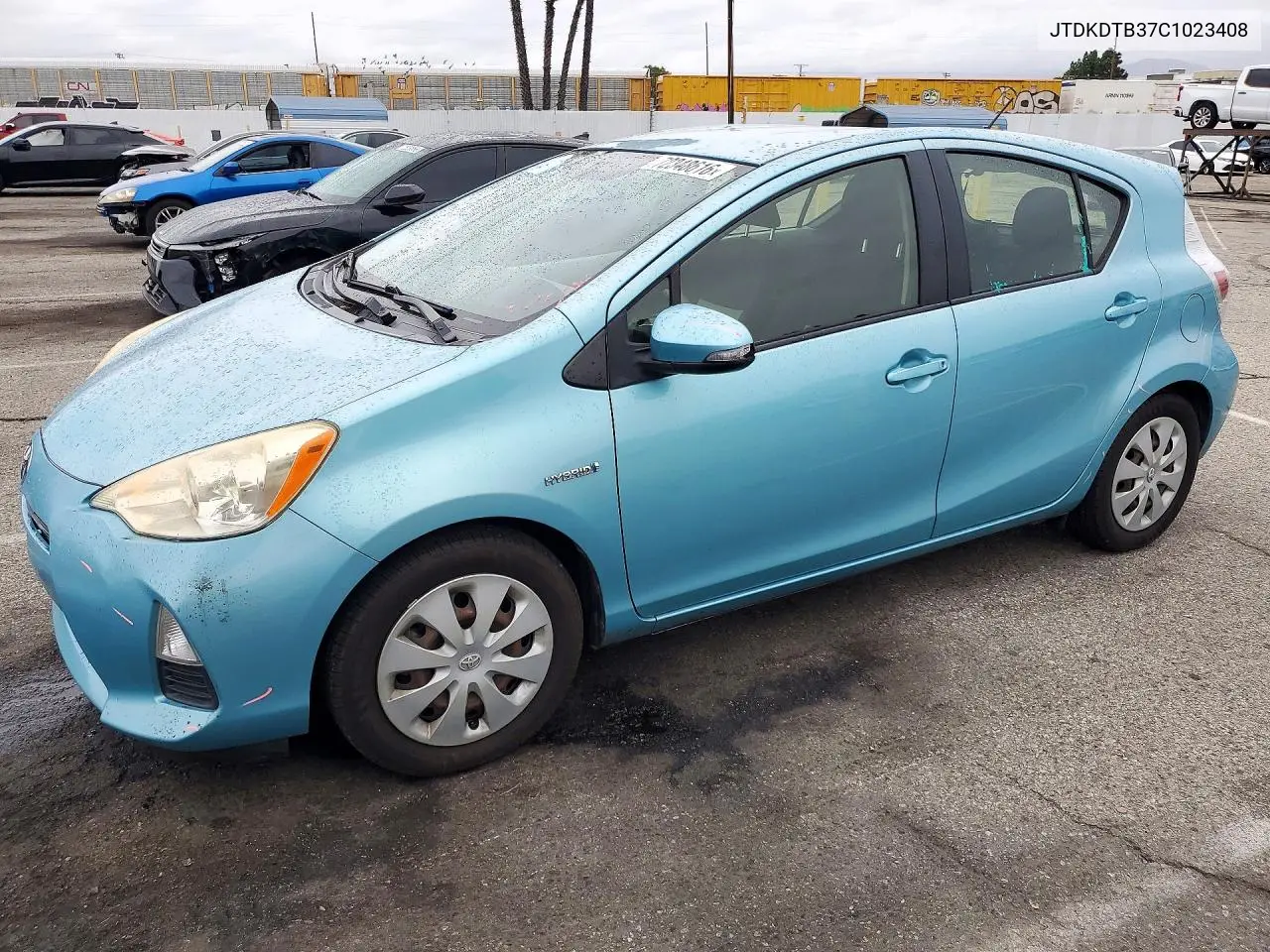 2012 Toyota Prius C Two VIN JTDKDTB37C1023408 фото 1