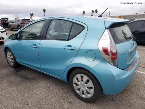 2012 Toyota Prius C Two VIN JTDKDTB37C1023408 фото 2