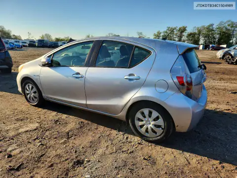 JTDKDTB34C1504989 — 2012 Toyota Prius C, фото 2 с аукциона Copart 15.10.2026, Мелкие вмятины и царапины