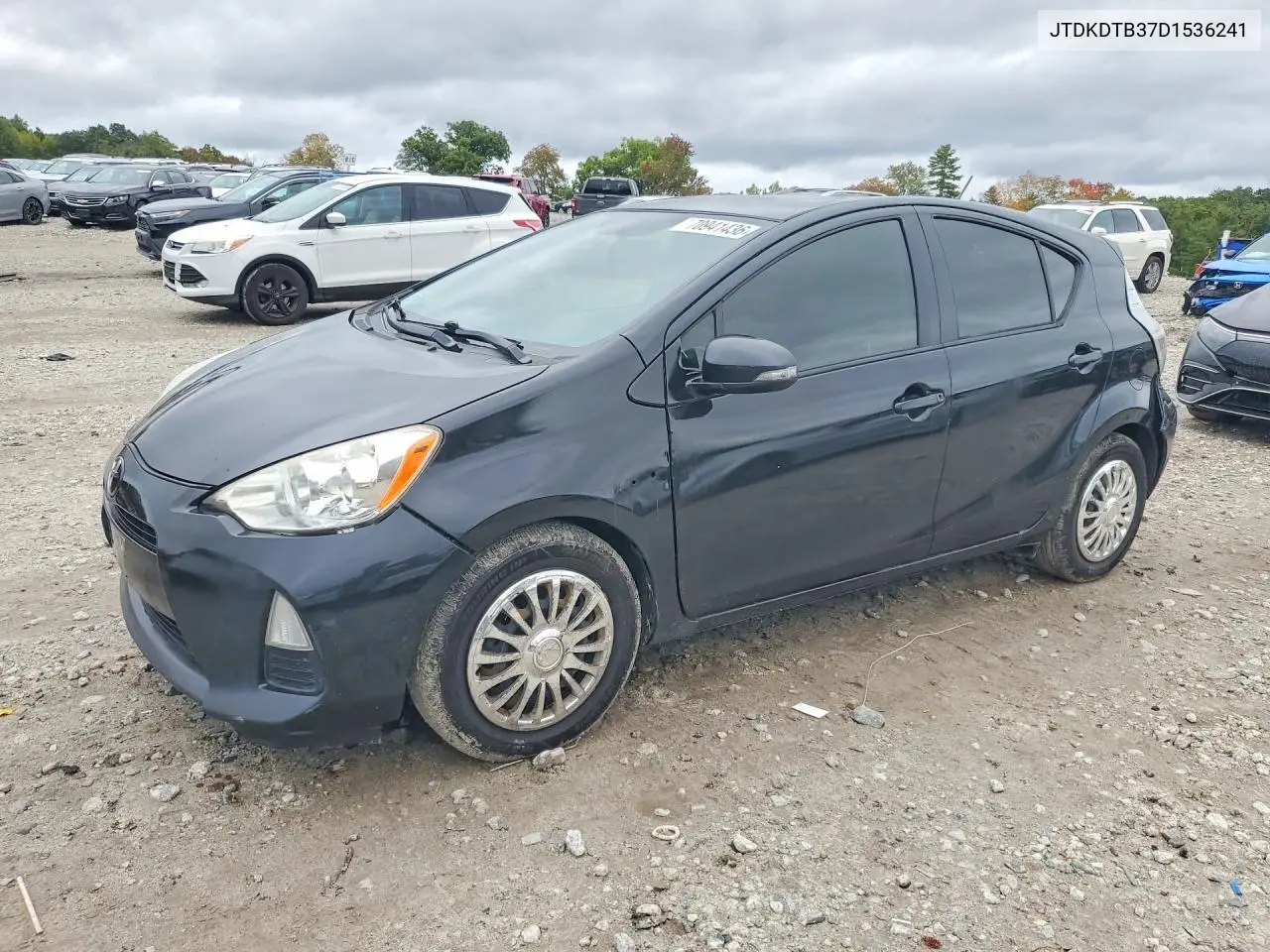 2013 Toyota Prius C One VIN JTDKDTB37D1536241 фото 1