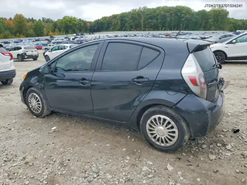 2013 Toyota Prius C One VIN JTDKDTB37D1536241 фото 2