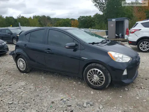 2013 Toyota Prius C One VIN JTDKDTB37D1536241 фото 4