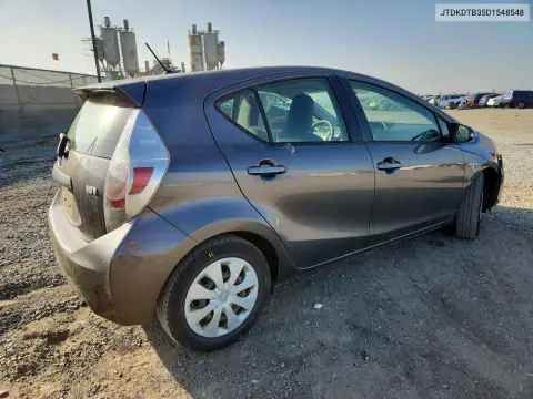 JTDKDTB35D1548548 — 2013 Toyota Prius C, фото 3 с аукциона Copart 16.10.2026, Передняя часть
