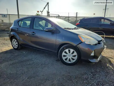 JTDKDTB35D1548548 — 2013 Toyota Prius C, фото 4 с аукциона Copart 16.10.2026, Передняя часть