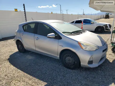 2013 Toyota Prius C Two VIN JTDKDTB30D1038530 фото 4