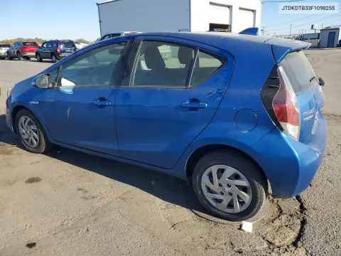 2015 Toyota Prius C Two VIN JTDKDTB33F1098255 фото 2
