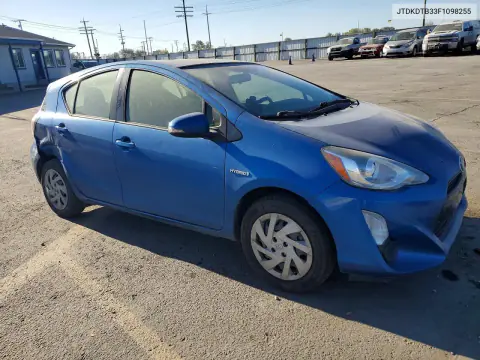 2015 Toyota Prius C Two VIN JTDKDTB33F1098255 фото 4