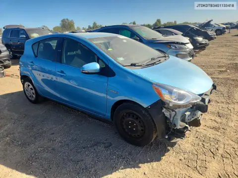 2016 Toyota Prius C Two VIN JTDKDTB34G1133418 фото 4