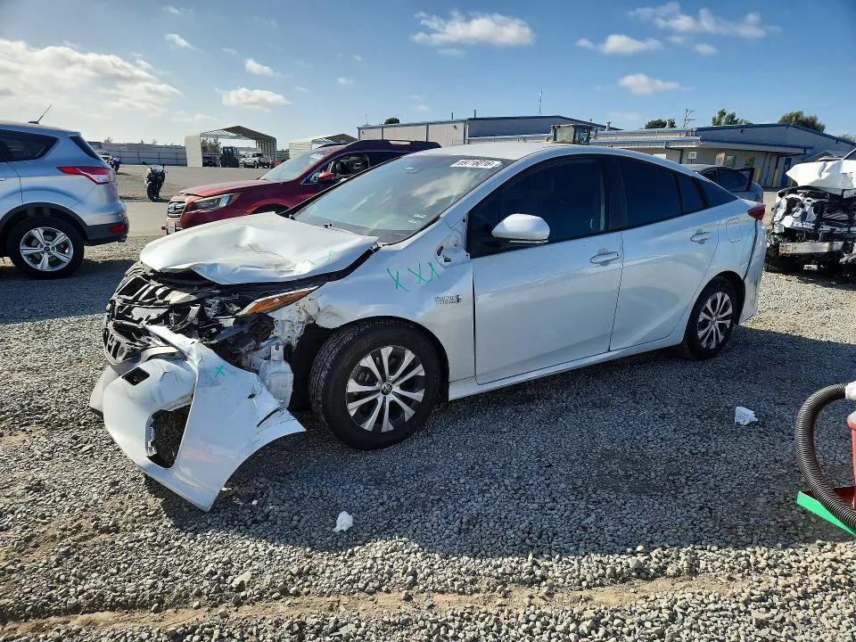 2021 Toyota PRIUS PRIME VIN JTDKAMFP1M3181826 фото 1